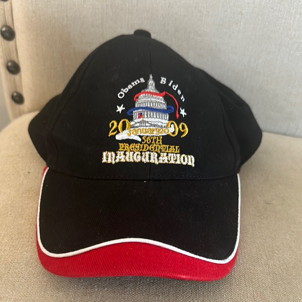 Obama Biden 2009 56th Presidential Inauguration Embroidered Cap Hat Adjustable